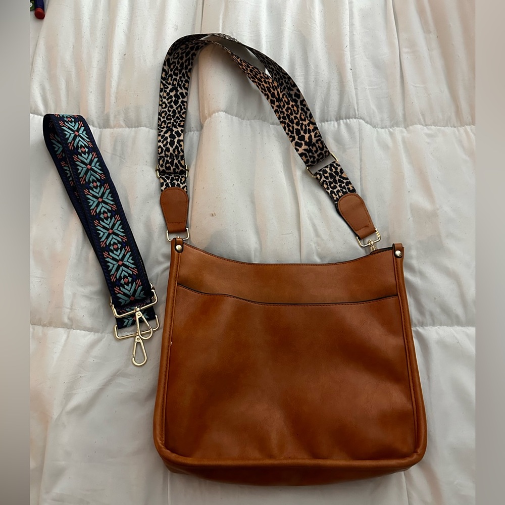 Brown crossbody